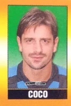 Figurina Coco - Calcio 2002-2003 Pocket Collection n. 87 - Merlin