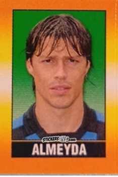 Sticker Almeyda - Calcio 2002-2003 Pocket Collection n. 93 - Merlin