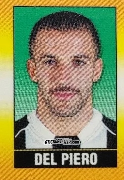 Cromo Del Piero - Calcio 2002-2003 Pocket Collection n. 110 - Merlin