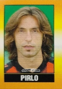 Sticker Pirlo - Calcio 2002-2003 Pocket Collection n. 133 - Merlin