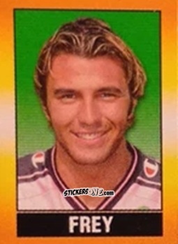 Figurina Frey - Calcio 2002-2003 Pocket Collection n. 155 - Merlin