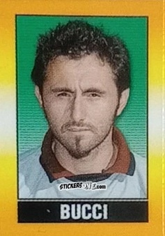 Sticker Bucci - Calcio 2002-2003 Pocket Collection n. 225 - Merlin
