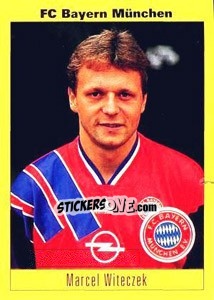 Figurina Marcel Witeczek - German Football Bundesliga 1993-1994 n. 35 - Panini