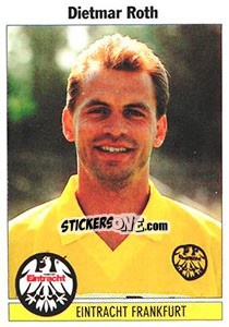Sticker Dietmar Roth - German Football Bundesliga 1994-1995 n. 81 - Panini