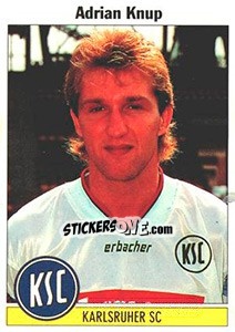 Figurina Adrian Knup - German Football Bundesliga 1994-1995 n. 161 - Panini