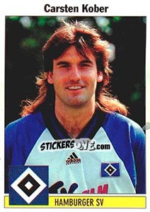 Figurina Carsten Kober - German Football Bundesliga 1994-1995 n. 188 - Panini