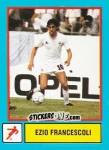 Cromo Ezio Francescoli - Supercampioni 1988
 n. 21 - Vallardi