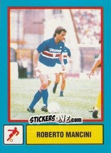 Sticker Roberto Mancini - Supercampioni 1988
 n. 25 - Vallardi