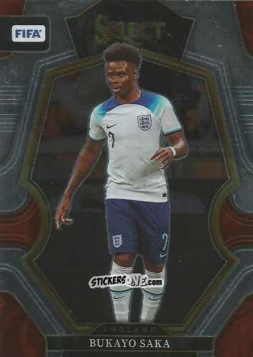 Figurina Bukayo Saka - Select FIFA Soccer 2022-2023
 n. 115 - Panini