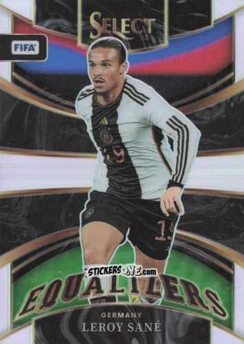 Figurina Leroy Sane - Select FIFA Soccer 2022-2023
 n. E8 - Panini