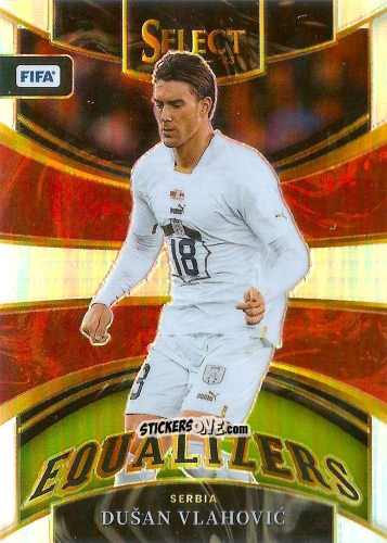 Figurina Dusan Vlahovic - Select FIFA Soccer 2022-2023
 n. E14 - Panini