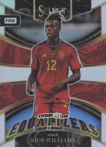 Figurina Nico Williams - Select FIFA Soccer 2022-2023
 n. E15 - Panini