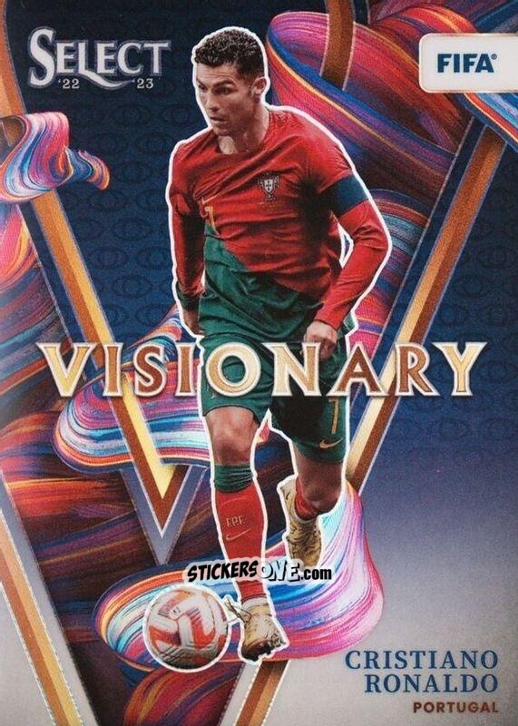 Figurina Cristiano Ronaldo - Select FIFA Soccer 2022-2023
 n. V10 - Panini