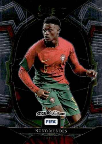 Sticker Nuno Mendes - Select FIFA Soccer 2022-2023
 n. 50 - Panini