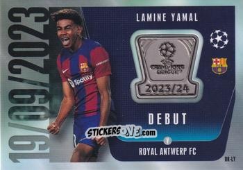 Figurina Lamine Yamal - UEFA Champions League & Europa League 2023-2024. Match Attax Extra
 n. DR-LY - Topps