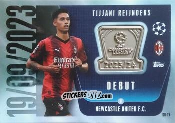 Cromo Tijjani Reunders - UEFA Champions League & Europa League 2023-2024. Match Attax Extra
 n. DR-TR - Topps