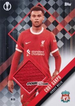 Cromo Cody Gakpo - UEFA Champions League & Europa League 2023-2024. Match Attax Extra
 n. JR-CG - Topps