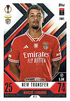 Cromo Marcos Leonardo - UEFA Champions League & Europa League 2023-2024. Match Attax Extra
 n. NT12 - Topps