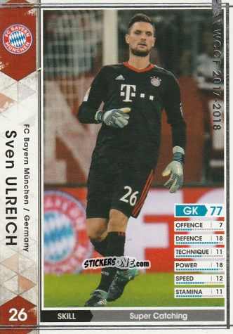 Cromo Sven Ulreich - Sega World Club Champion Football 2017-2018
 n. A16 - Panini
