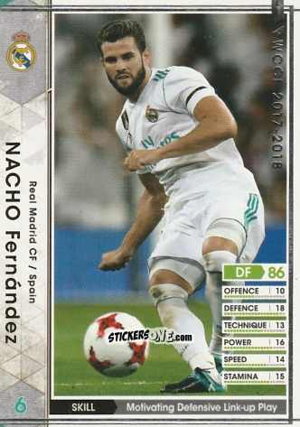 Figurina Nacho Fernández - Sega World Club Champion Football 2017-2018
 n. 244 - Panini