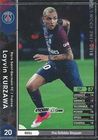 Sticker Layvin Kurzawa - Sega World Club Champion Football 2017-2018
 n. 52 - Panini