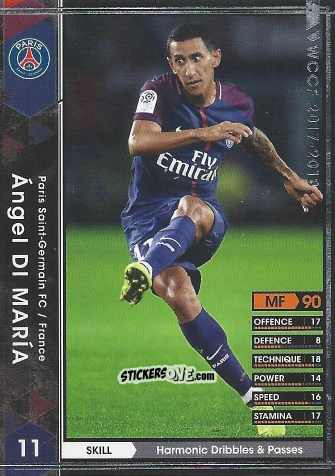 Figurina Angel Di Maria - Sega World Club Champion Football 2017-2018
 n. 56 - Panini