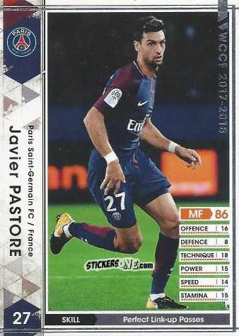 Cromo Javier Pastore - Sega World Club Champion Football 2017-2018
 n. 59 - Panini