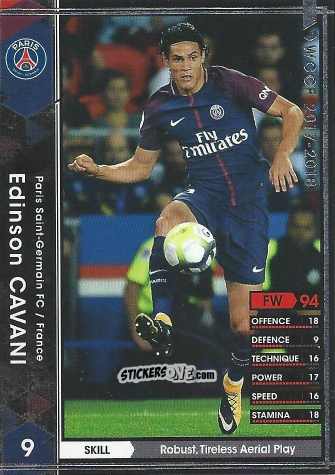 Cromo Edinson Cavani - Sega World Club Champion Football 2017-2018
 n. 63 - Panini