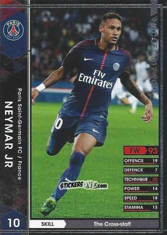 Figurina Neymar Jr - Sega World Club Champion Football 2017-2018
 n. 64 - Panini