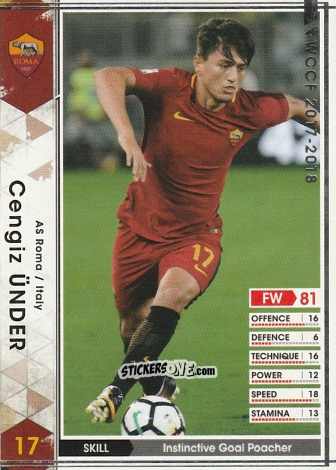 Figurina Cengiz Ünder - Sega World Club Champion Football 2017-2018
 n. 128 - Panini