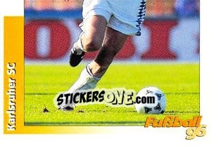 Sticker Slaven Bilic unten - German Football Bundesliga 1995-1996 n. 212 - Panini