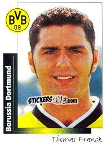 Sticker Thomas Franck - German Football Bundesliga 1995-1996 n. 14 - Panini