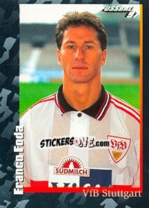 Cromo Franco Foda - German Football Bundesliga 1996-1997 n. 252 - Panini