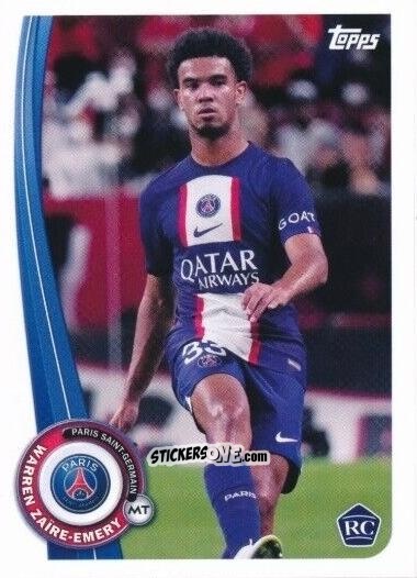 Figurina Warren Zaïre-Emery - Paris-Saint Germain Fan Set 2022-2023 n. PA-9 - Topps
