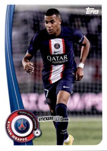 Sticker Kylian Mbappé - Paris-Saint Germain Fan Set 2022-2023 n. PA-20 - Topps