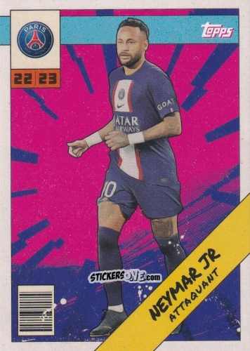 Figurina Neymar Jr - Paris-Saint Germain Fan Set 2022-2023 n. PAH-8 - Topps