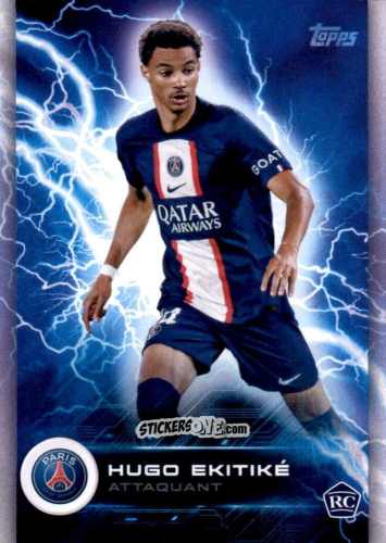 Figurina Hugo Ekitiké - Paris-Saint Germain Fan Set 2022-2023 n. PAS-2 - Topps