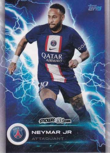Figurina Neymar Jr - Paris-Saint Germain Fan Set 2022-2023 n. PAS-3 - Topps