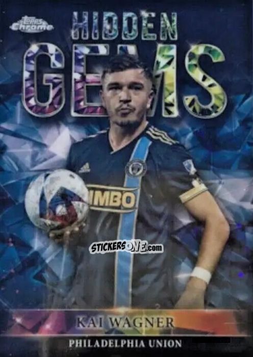 Sticker Kai Wagner - Chrome MLS 2023
 n. HG-10 - Topps