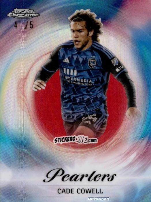 Sticker Cade Cowell - Chrome MLS 2023
 n. P-28 - Topps
