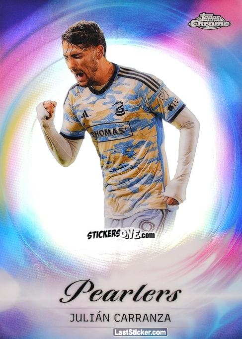 Sticker Julián Carranza - Chrome MLS 2023
 n. P-30 - Topps