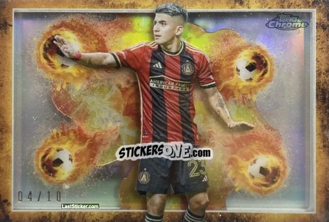 Sticker Thiago Almada - Chrome MLS 2023
 n. TCL-4 - Topps