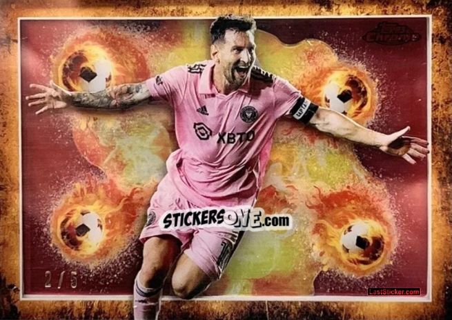 Cromo Lionel Messi - Chrome MLS 2023
 n. TCL-5 - Topps