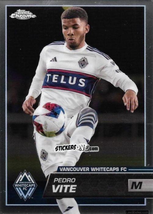 Cromo Pedro Vite - Chrome MLS 2023
 n. 67 - Topps