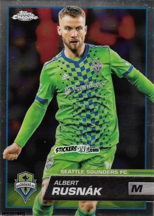 Sticker Albert Rusnák - Chrome MLS 2023
 n. 72 - Topps