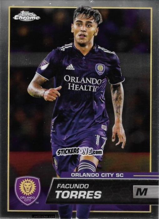 Sticker Facundo Torres - Chrome MLS 2023
 n. 76 - Topps