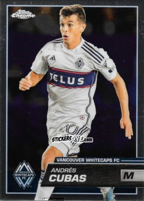 Cromo Andrés Cubas - Chrome MLS 2023
 n. 78 - Topps