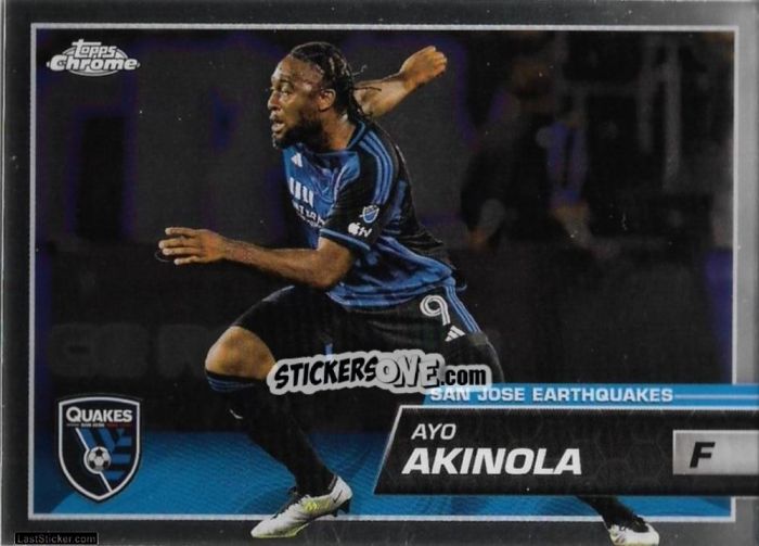 Sticker Ayo Akinola - Chrome MLS 2023
 n. 82 - Topps