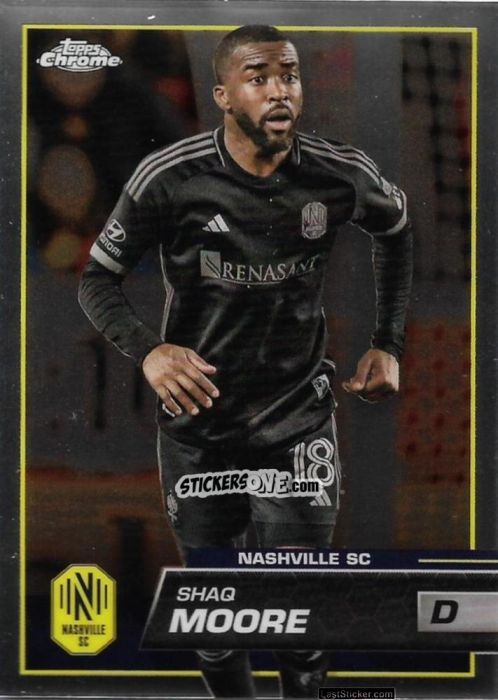 Figurina Shaq Moore - Chrome MLS 2023
 n. 95 - Topps