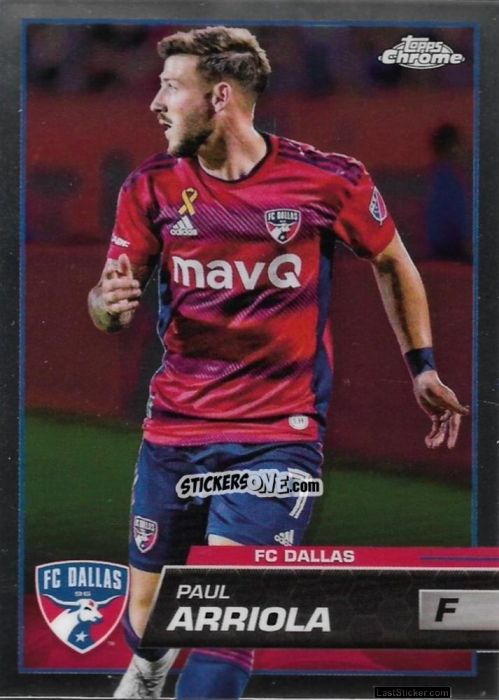 Cromo Paul Arriola - Chrome MLS 2023
 n. 103 - Topps